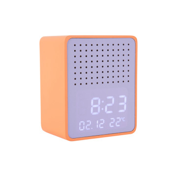 Budík Karlsson Funky Vibes Blue Tooth Speaker KA6060OR, 12cm